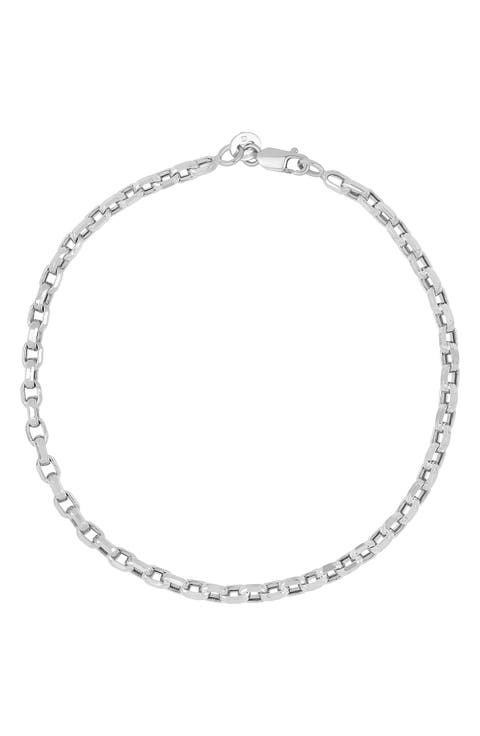 Men's 14K Gold Chain Bracelet