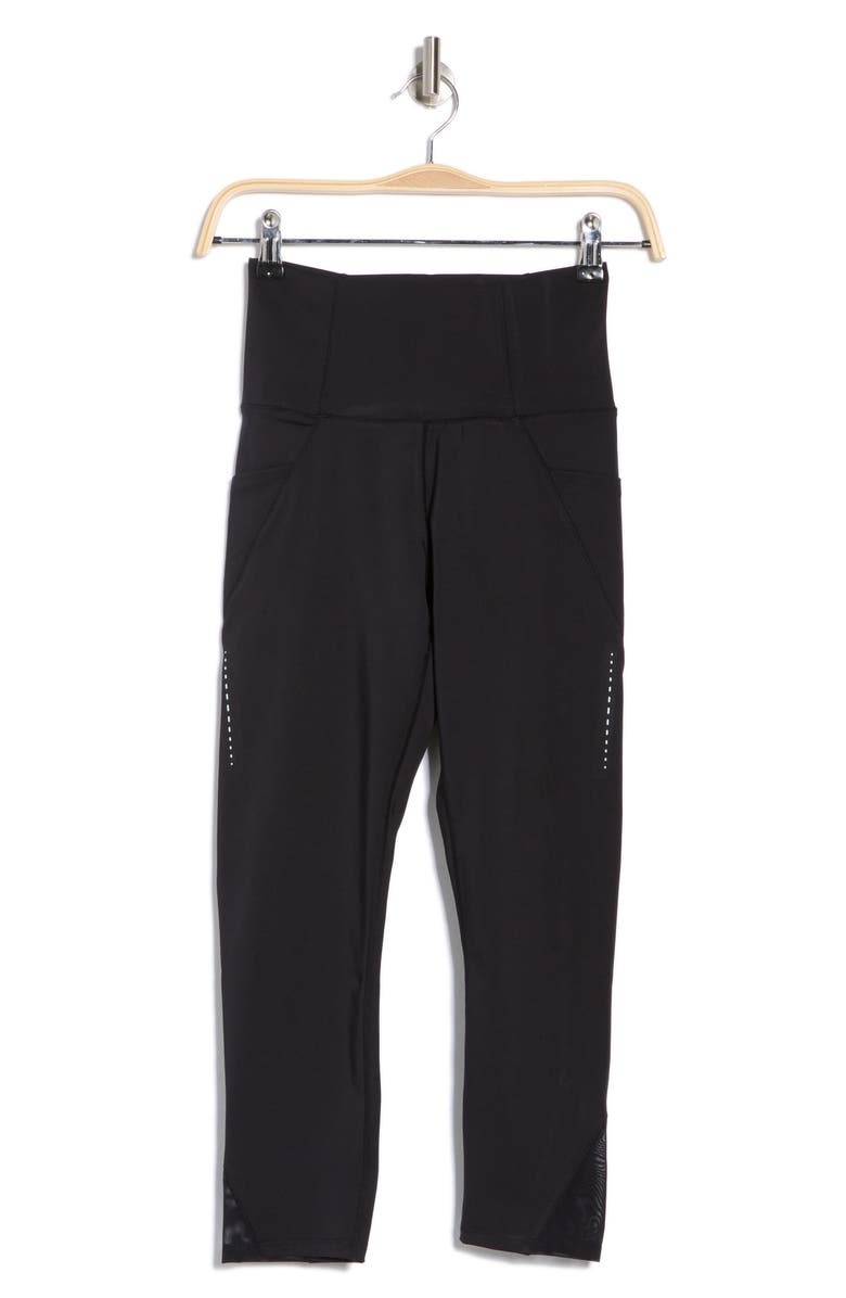 MARIKA Jenny Capri Pocket Leggings, Alternate, color, Black