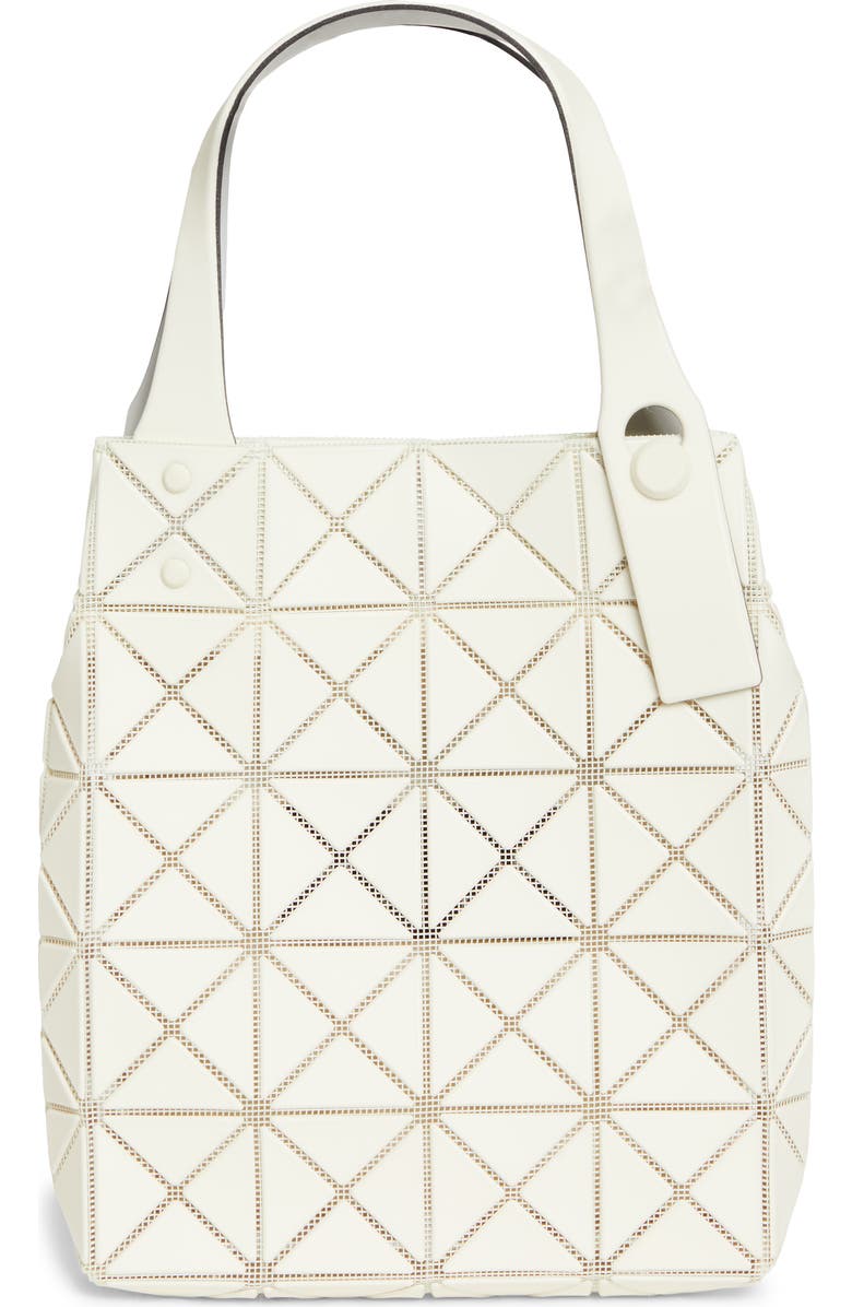Bao Bao Issey Miyake Prism Plus Tote, Main, color, Ivory