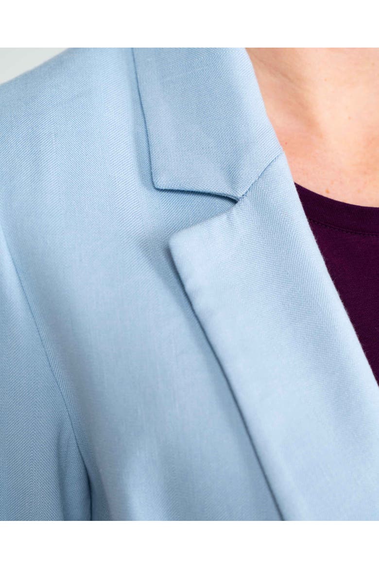 Iona Linen Blazer, Alternate, color, Powder Blue