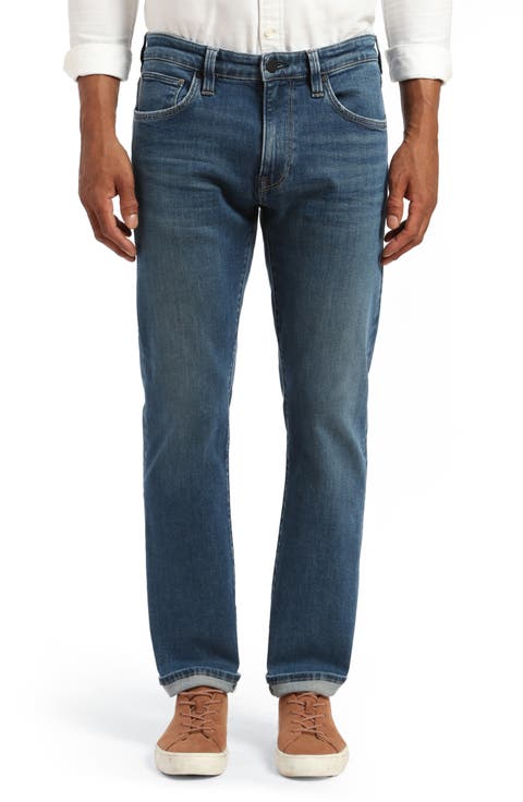 Cool Tapered Slim Fit Jeans (Shaded Blue Selvedge) (Regular & Tall)