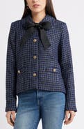 Caslon® Tweed Bow Jacket
