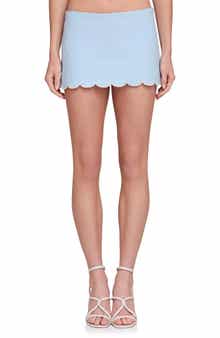 Scallop Edge Miniskirt