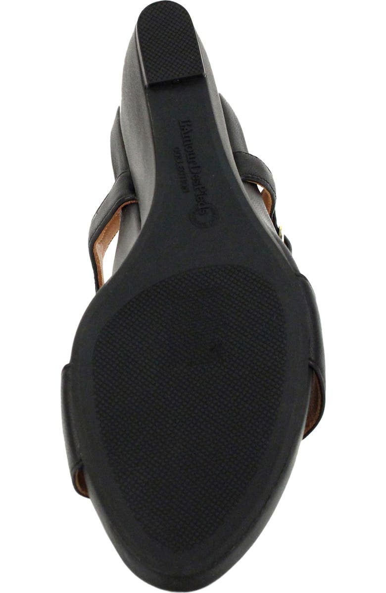L'Amour des Pieds Idelle T-Strap Wedge Sandal, Alternate, color,