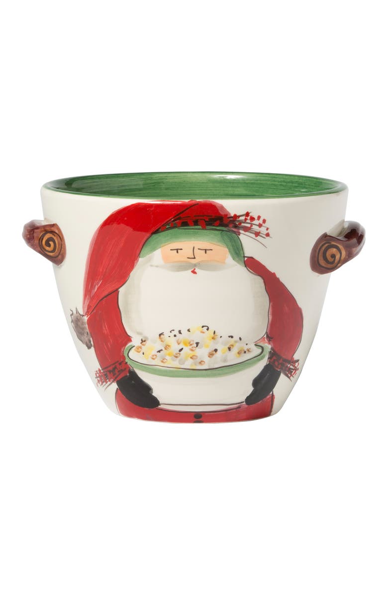 VIETRI Old St. Nick Handled Deep Serving Bowl, Main, color, 