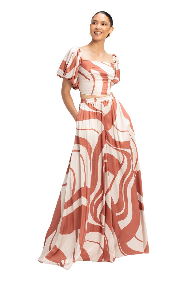 Zany Top, Alternate, color, Luze Rust