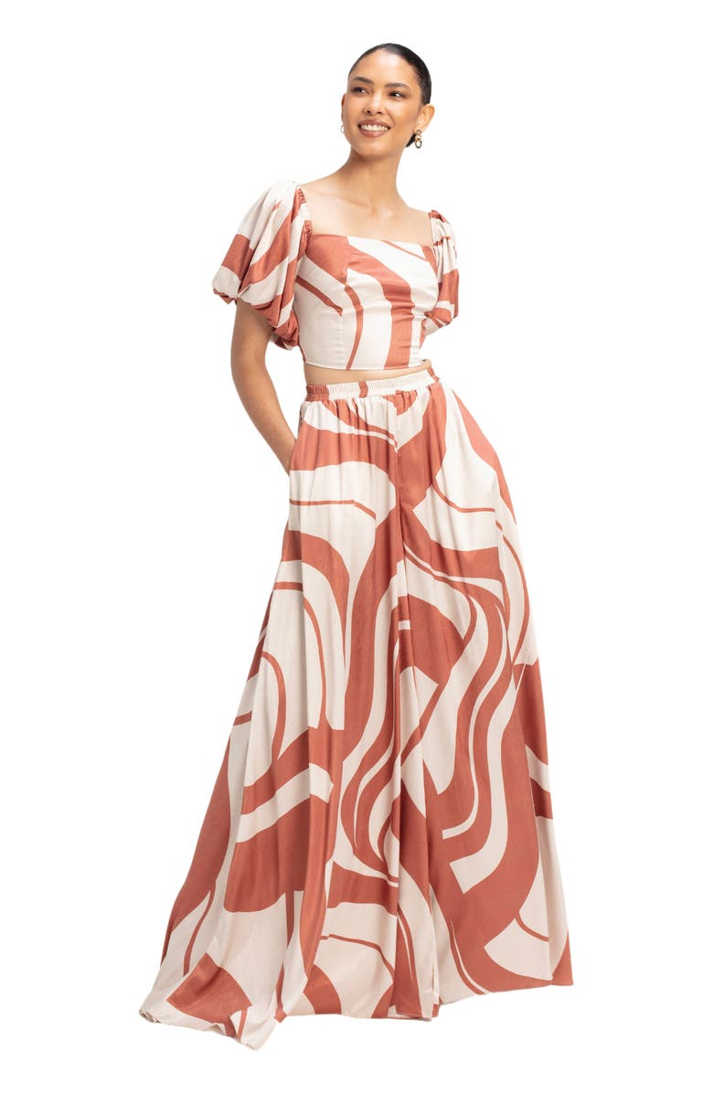 DIARRABLU Zany Top, Alternate, color, Luze Rust