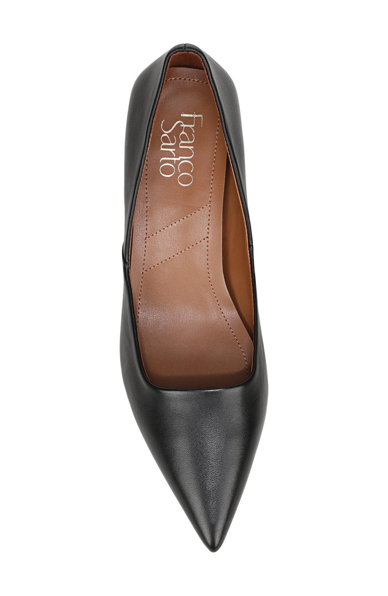 Franco Sarto Joselyn Kitten Heel Pump, Alternate, color, Black