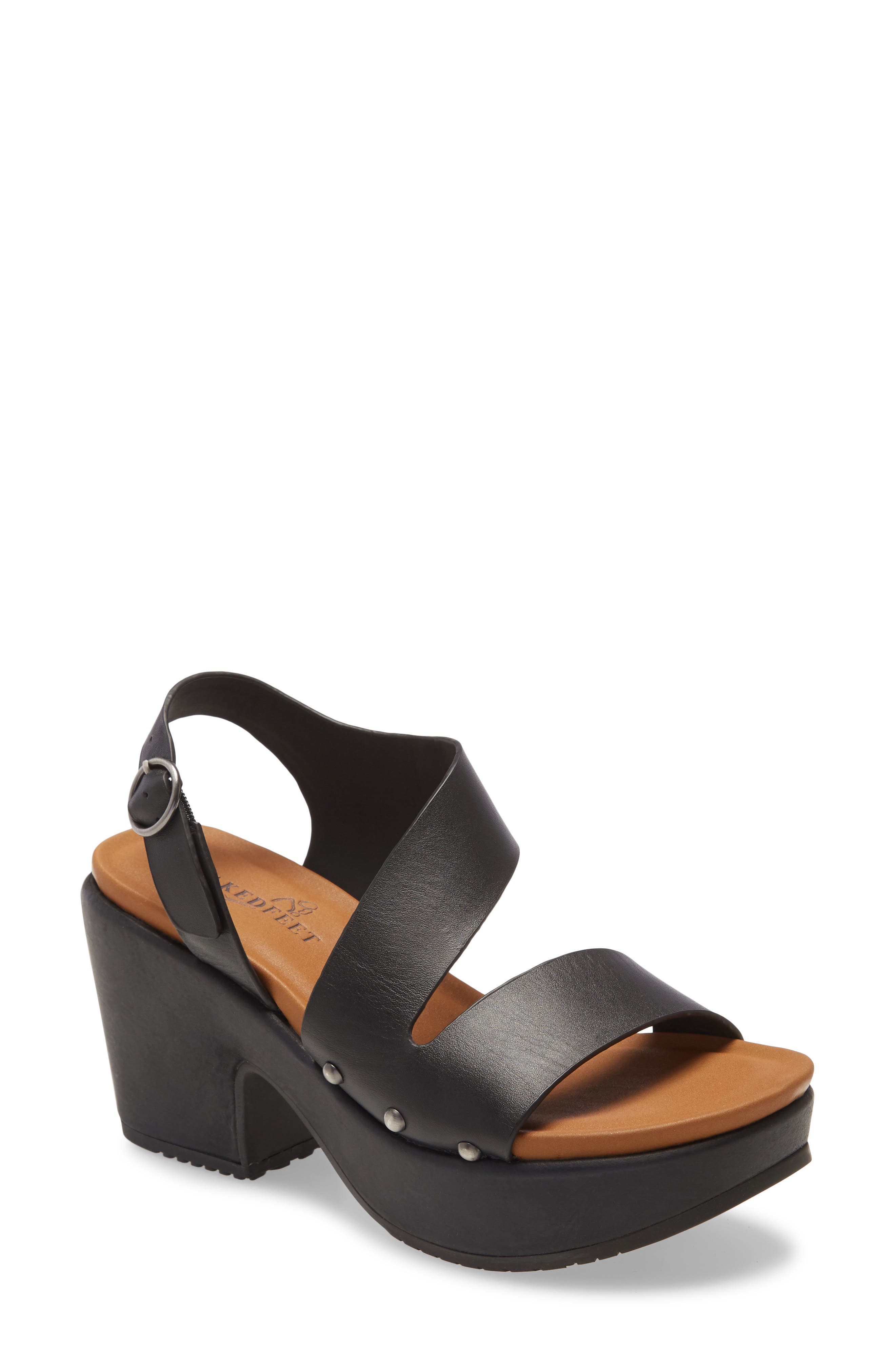 Naked Feet Dasa Platform Sandal, Main, color, 