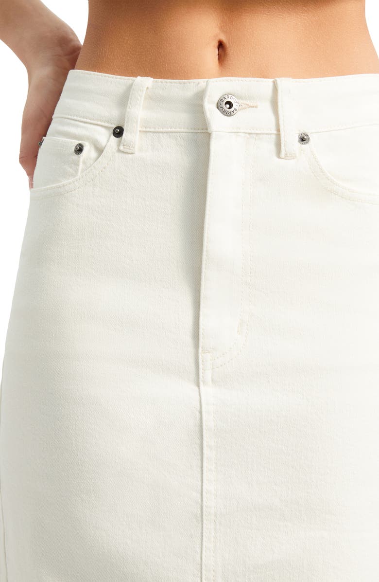 Bardot Evianna Denim Maxi Skirt, Alternate, color,