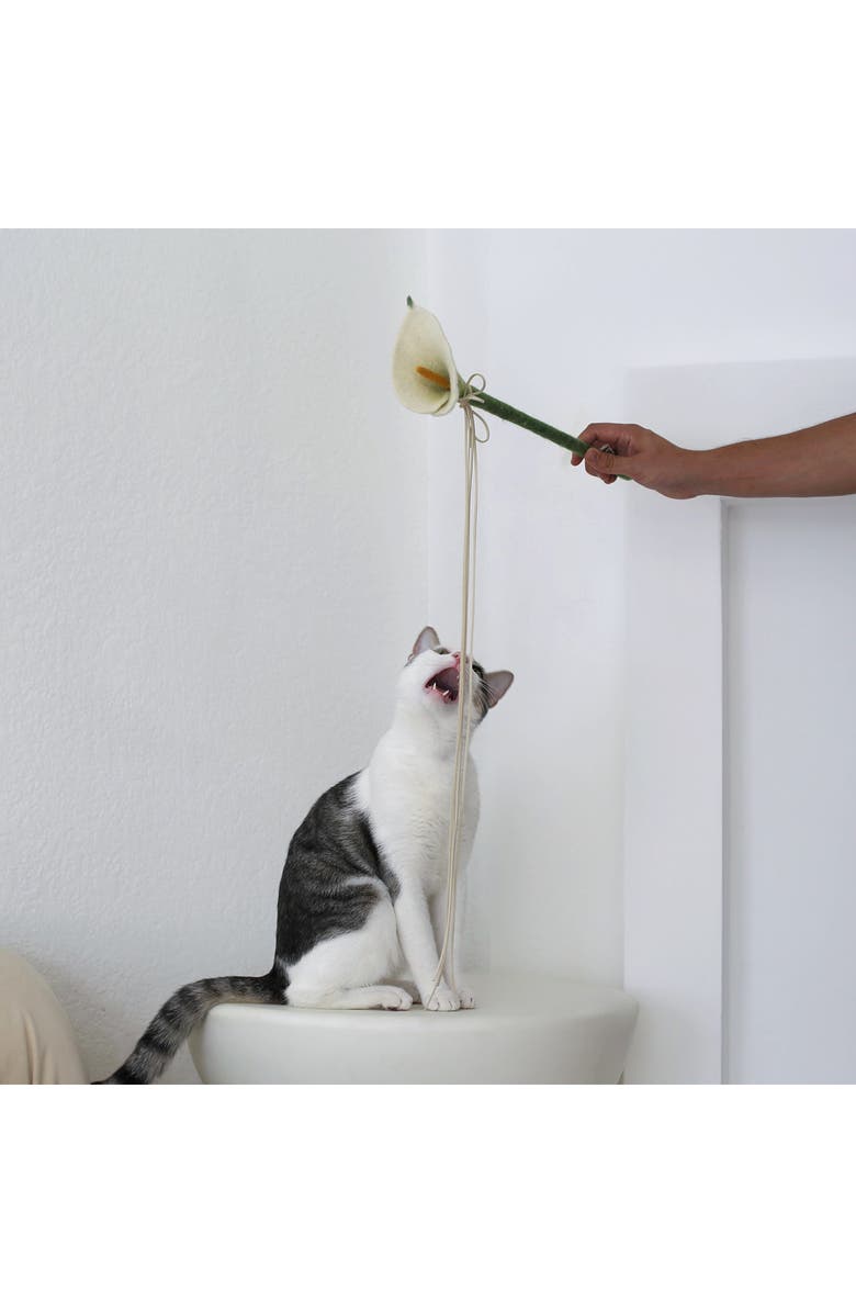Catenary Flora Wand Cat Toy, Alternate, color,
