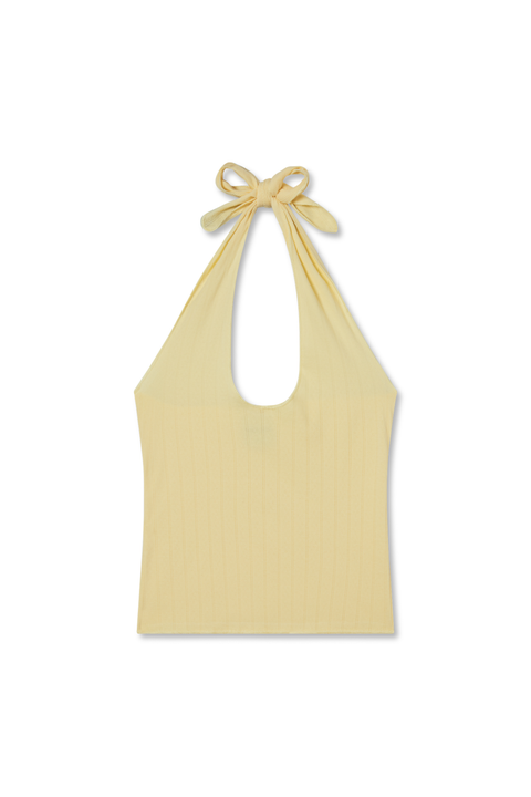 Pauline Pointelle Halter Top