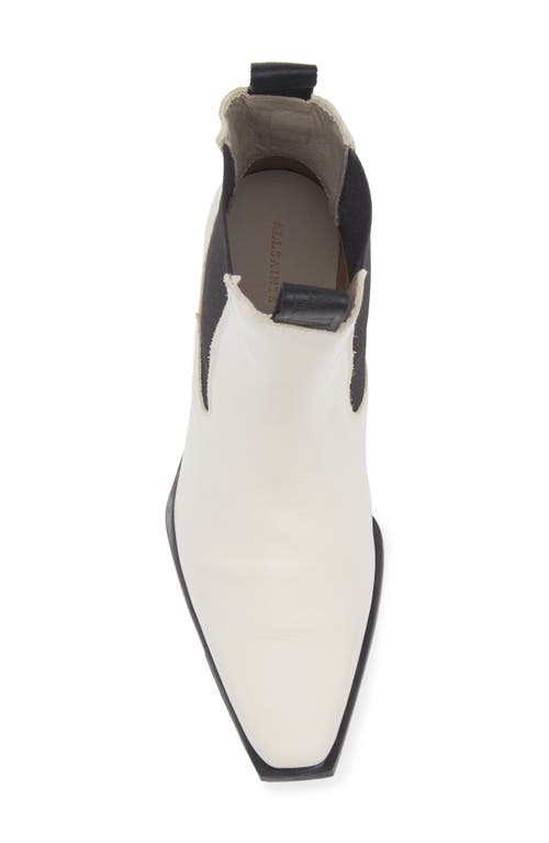 Allsaints Vally Chelsea Boot In White