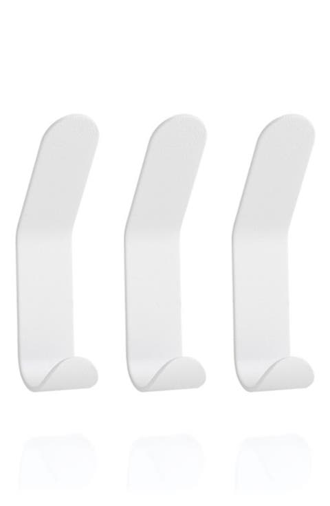A-Collection Set of 3 Double Wall Hooks