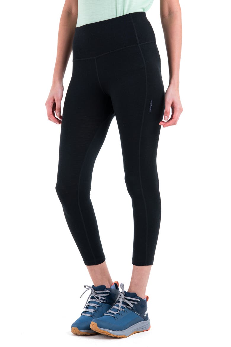 Merino Wool 260 Fastray II Leggings, Alternate, color, BLACK