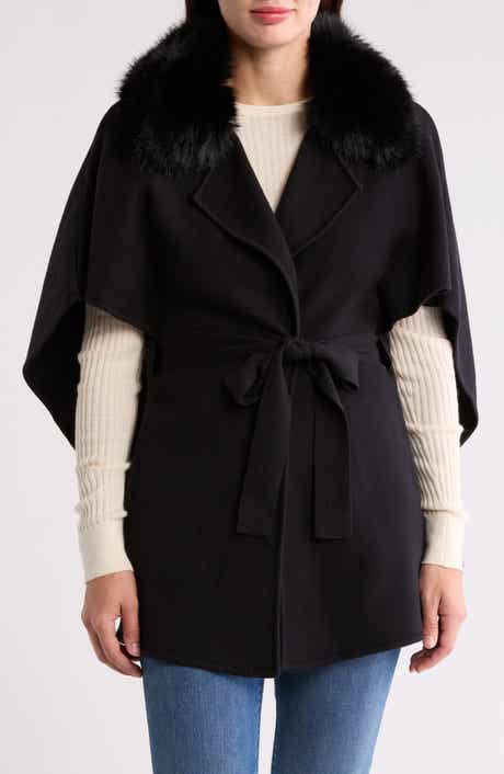 La Fiorentina Faux Fur Cape