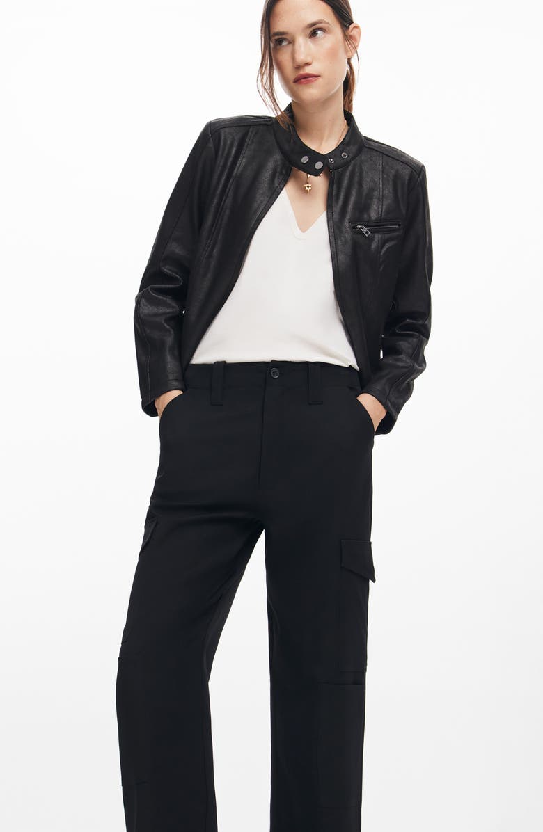 Desigual Volga Straight Leg Cargo Pants, Alternate, color, 