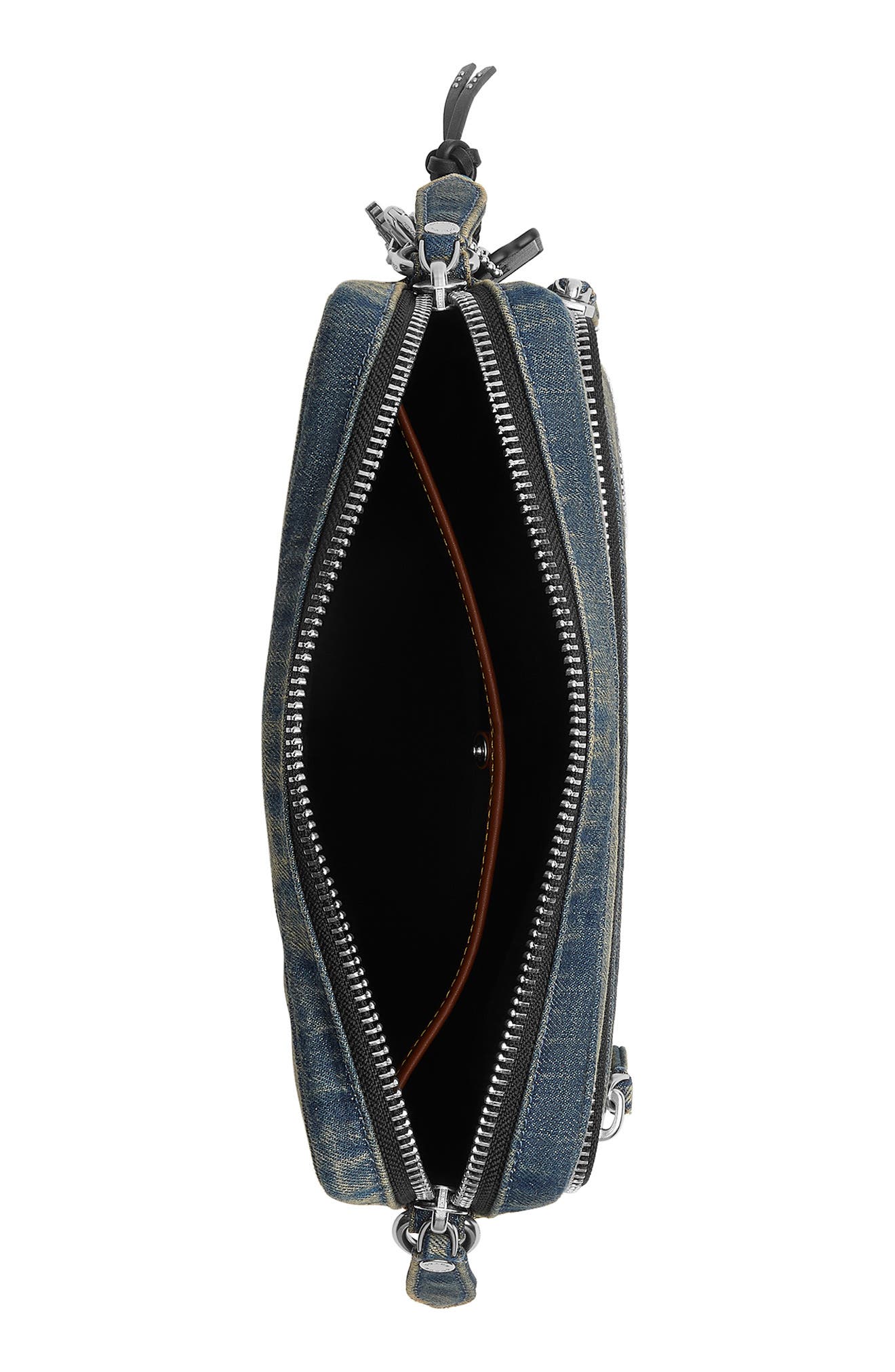 COACH Dakota Crossbody Bag in Cotton Denim, Alternate, color, 