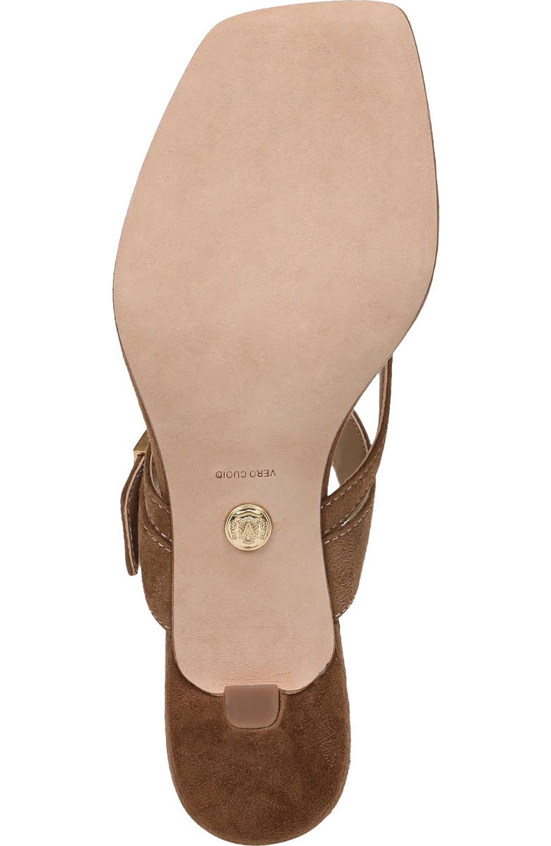 Veronica Beard Salva Kitten Heel Sandal, Alternate, color, Chestnut
