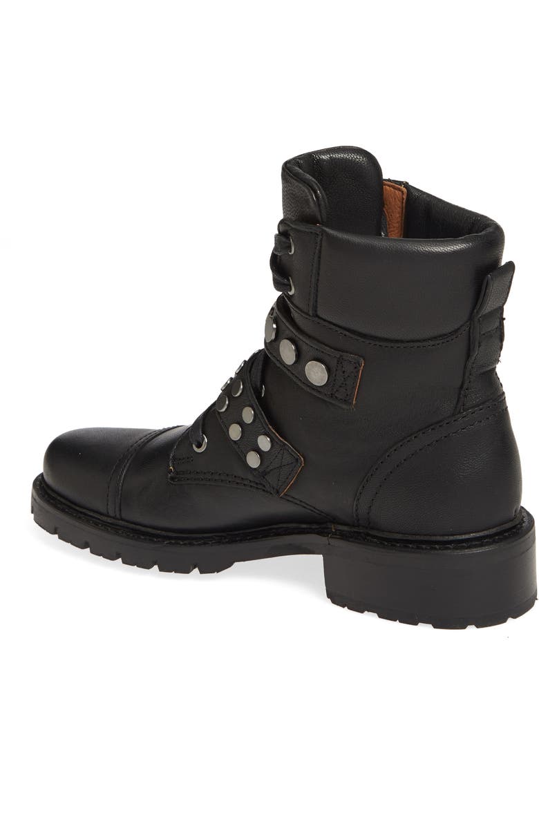 Frye Samantha Studded Hiker Boot, Alternate, color,