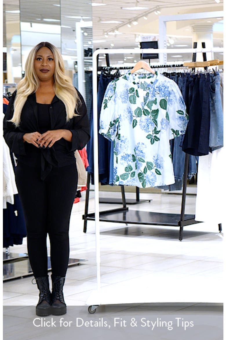 Terri Floral Puff Sleeve Top video