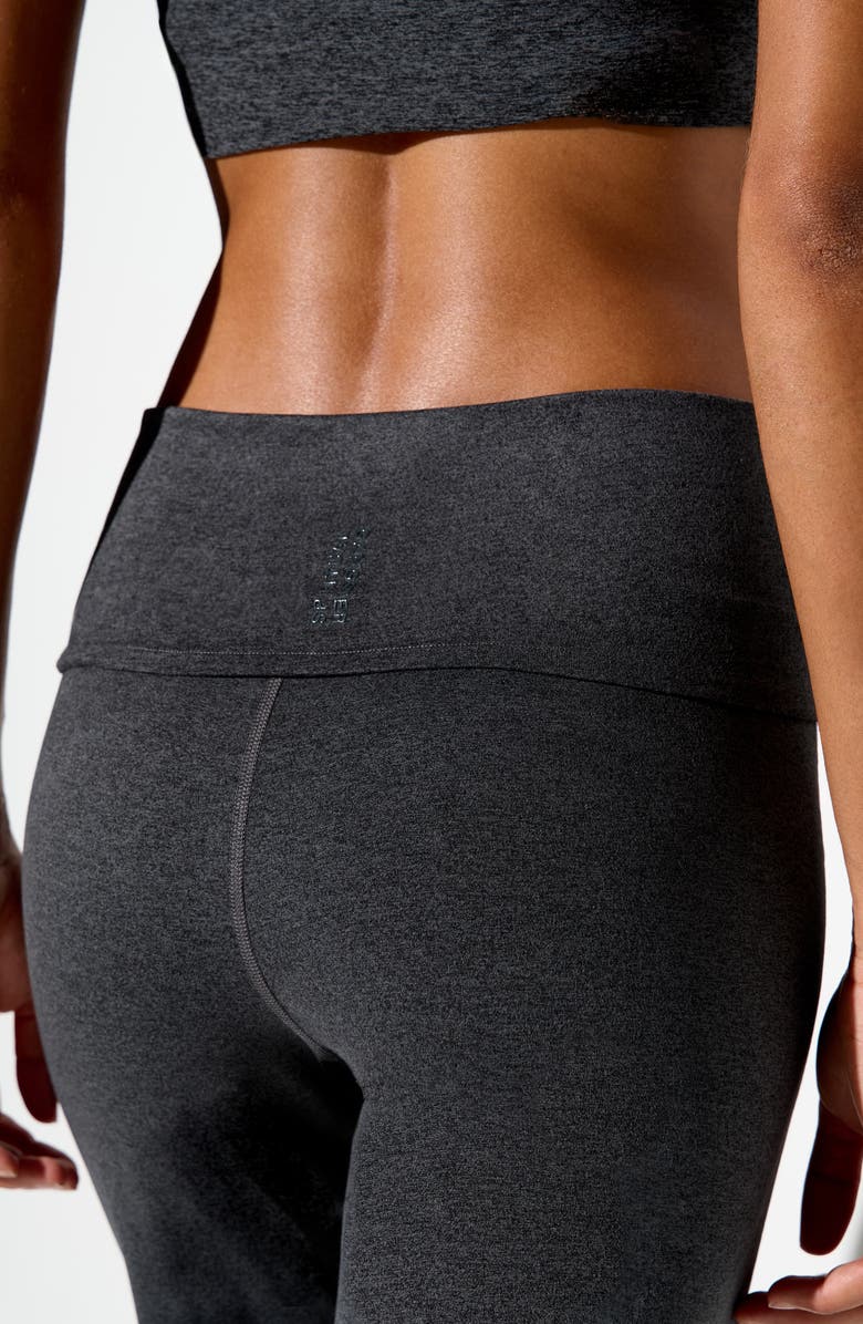 Spiritual Gangster Blair Foldover Waist Pants, Alternate, color, Vintage Black