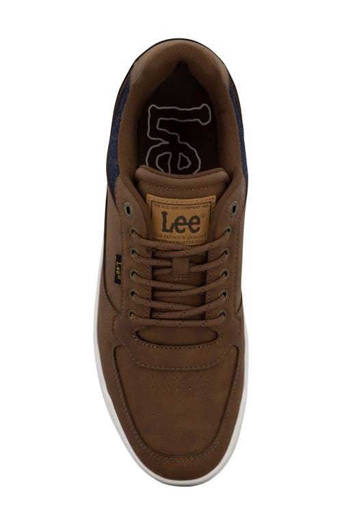 Lee Daybreaker Low Top Sneaker In Brown