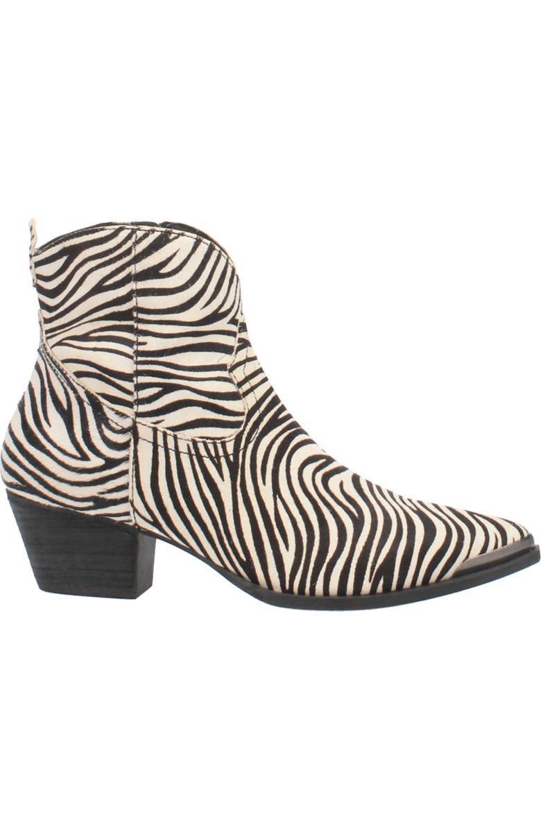 Dingo Hairy Up Genuine Calf Hair Western Boot, Alternate, color,