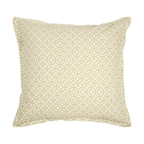 Adrienne Meadow Cotton Euro Sham - Machine Washable