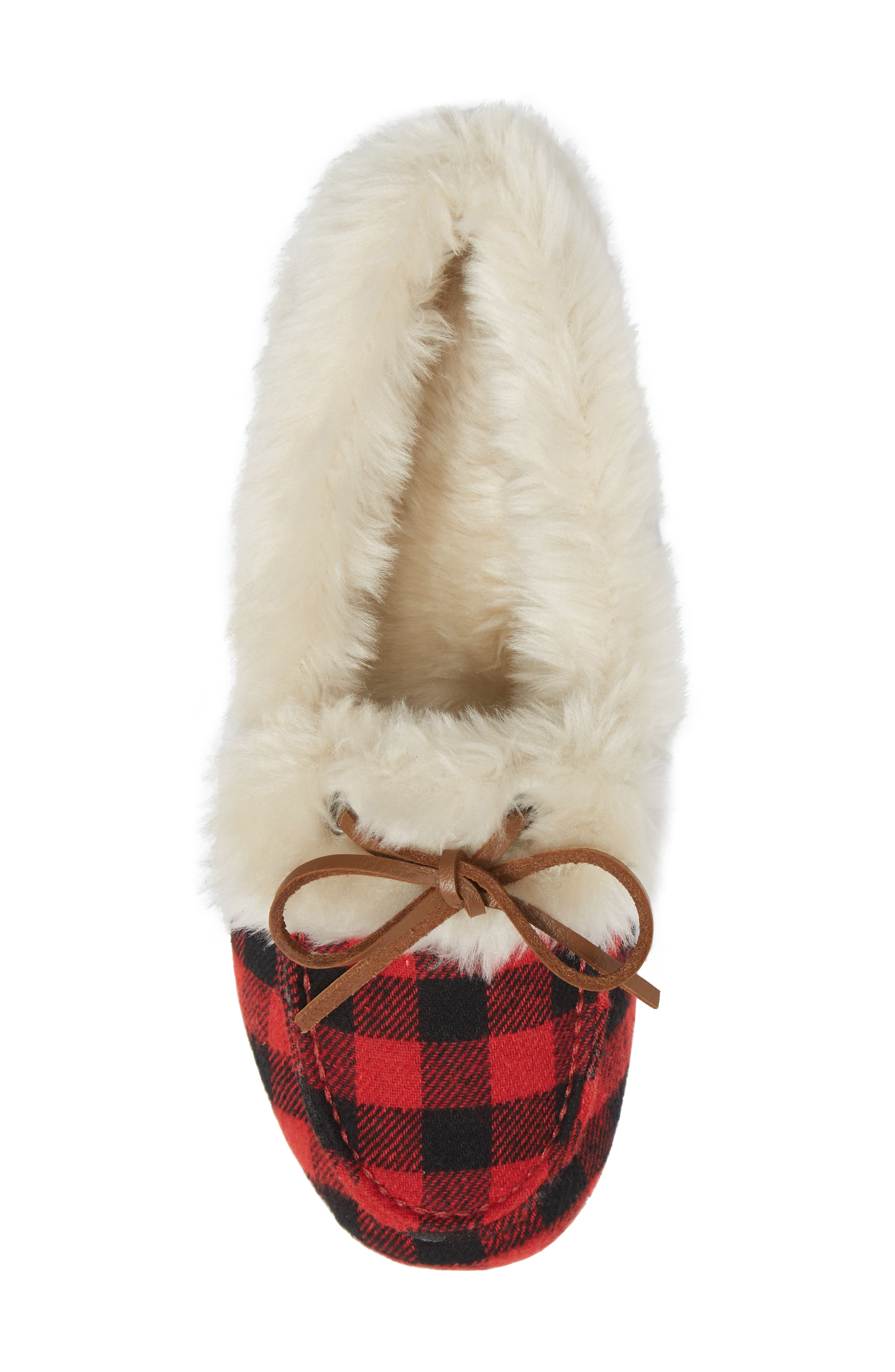 VIONIC WITH ORTHAHEEL Vionic Juniper Faux Fur Slipper, Alternate, color, 
