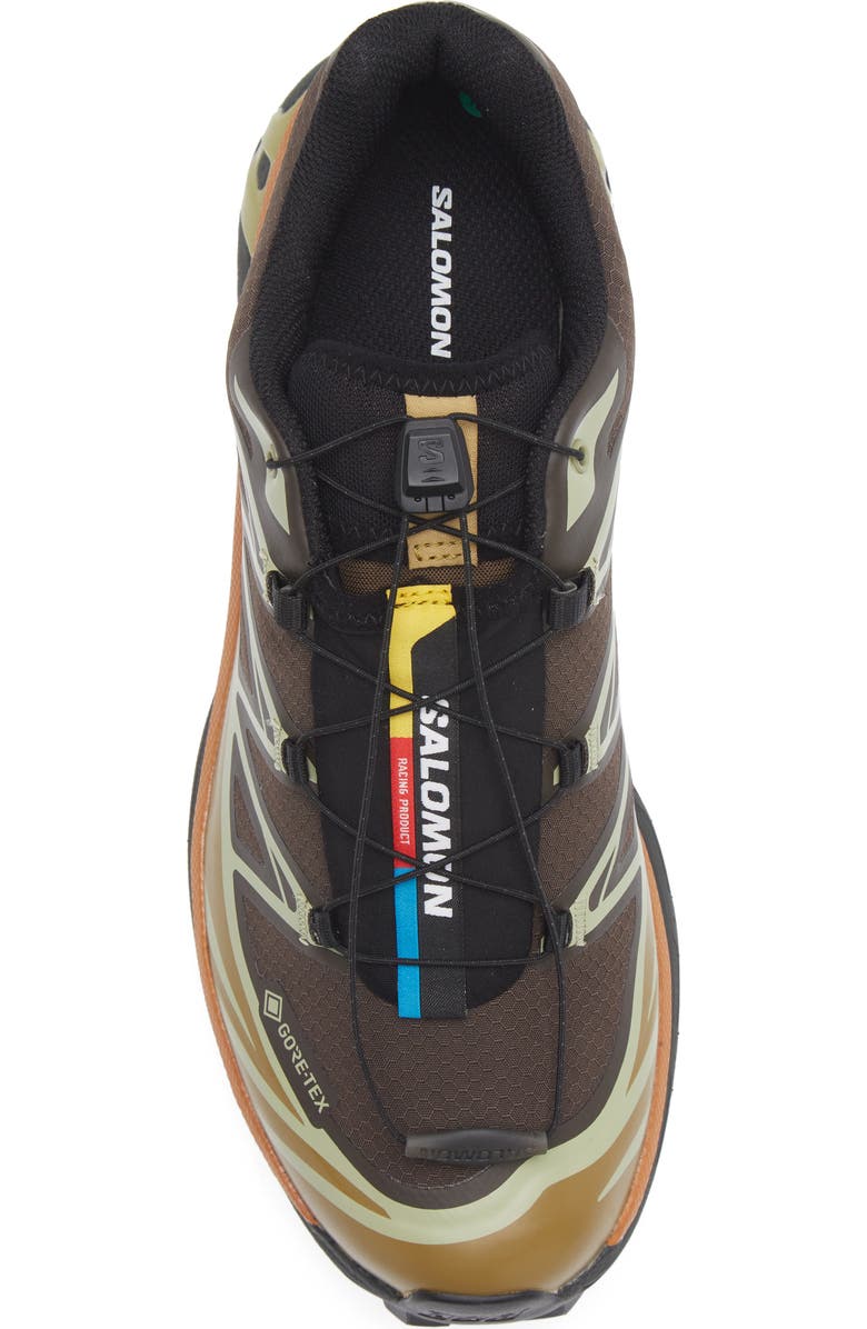 Salomon XT-6 Gore-Tex<sup>®</sup> Waterproof Sneaker, Alternate, color, Delicioso