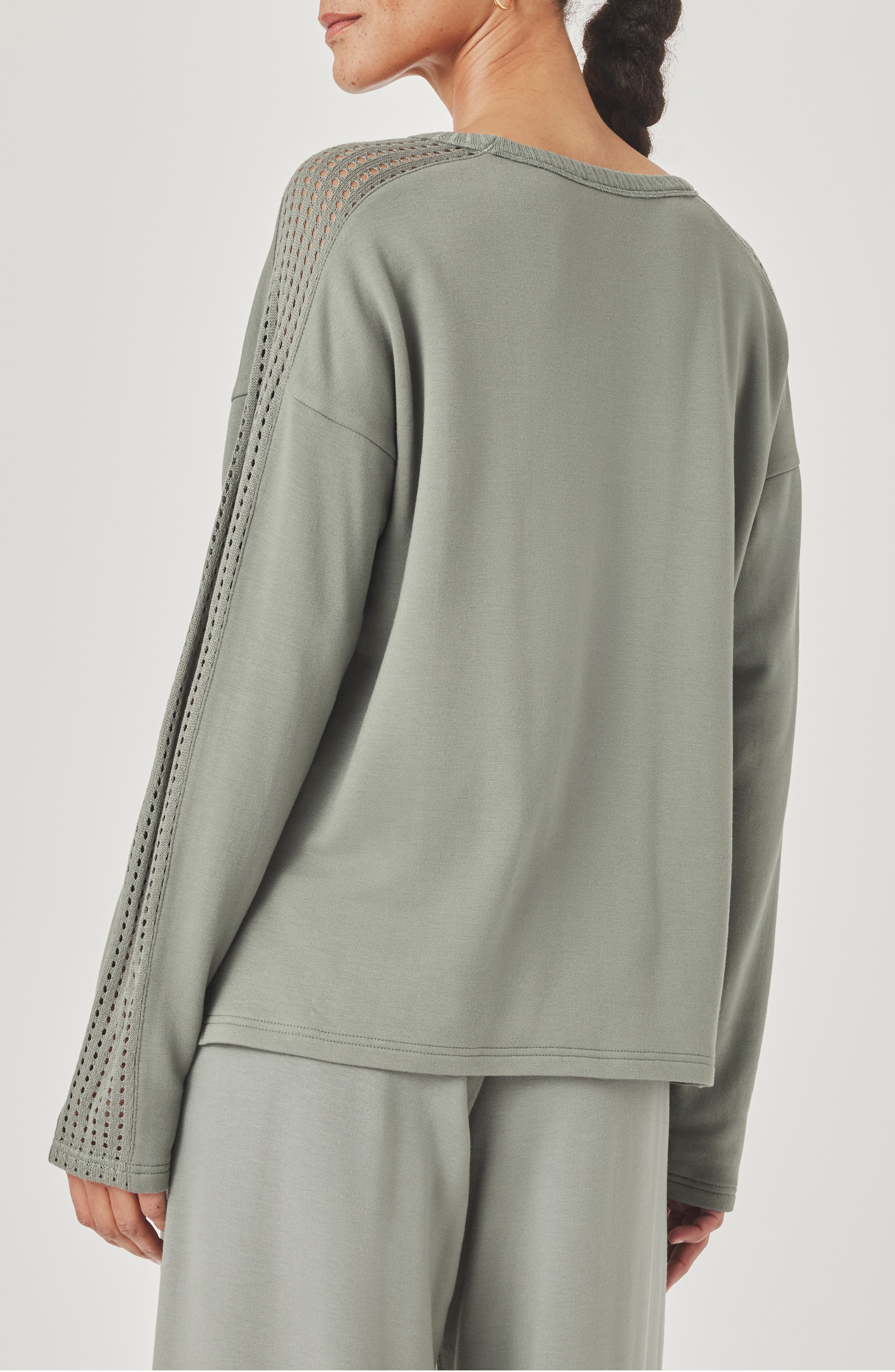 Jada Pointelle Sweatshirt - image 4