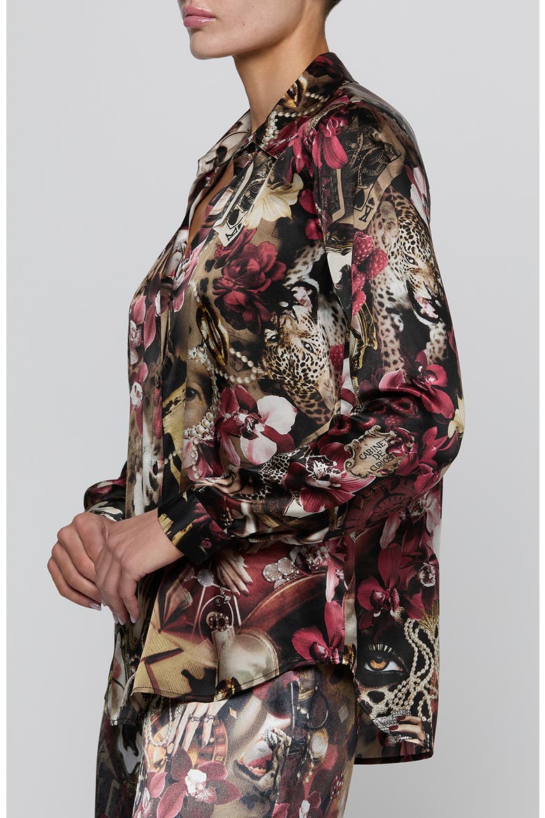 Tyler Silk Shirt, Alternate, color, BURGUNDY MT LUX COLLAGE