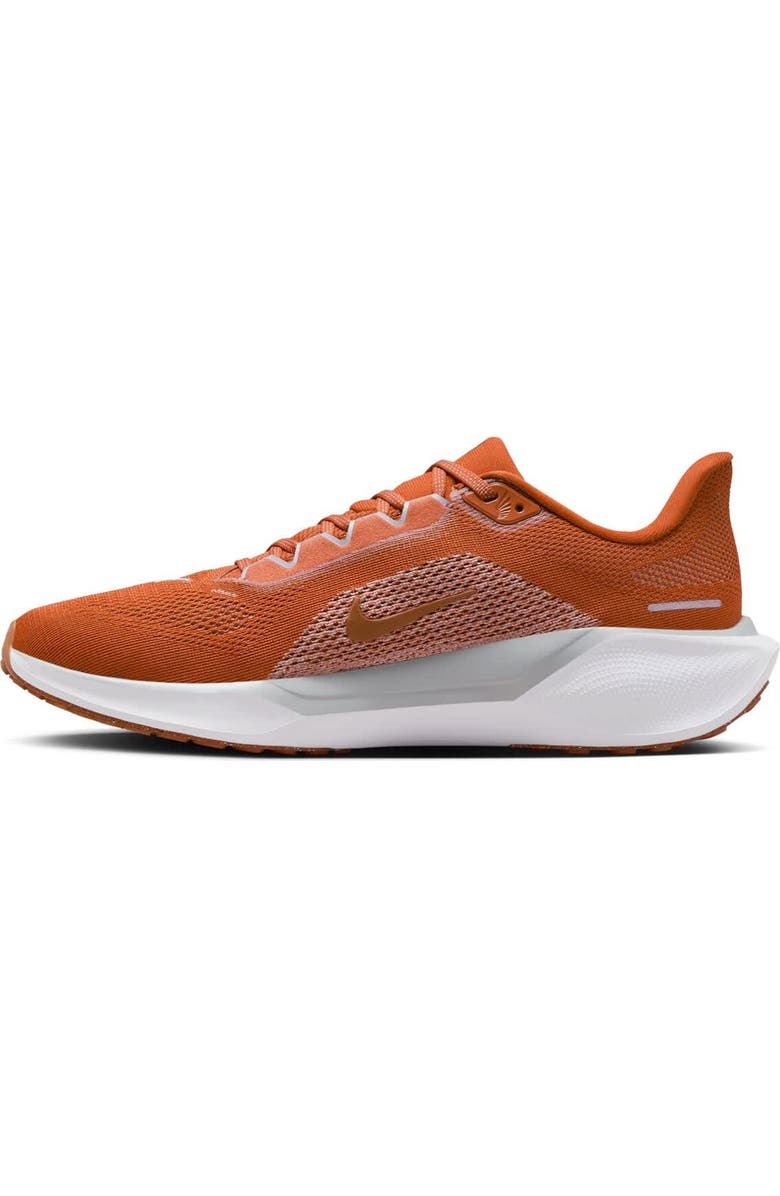 Nike Unisex Nike Texas Orange Texas Longhorns Zoom Pegasus 41 Running Shoes, Alternate, color,