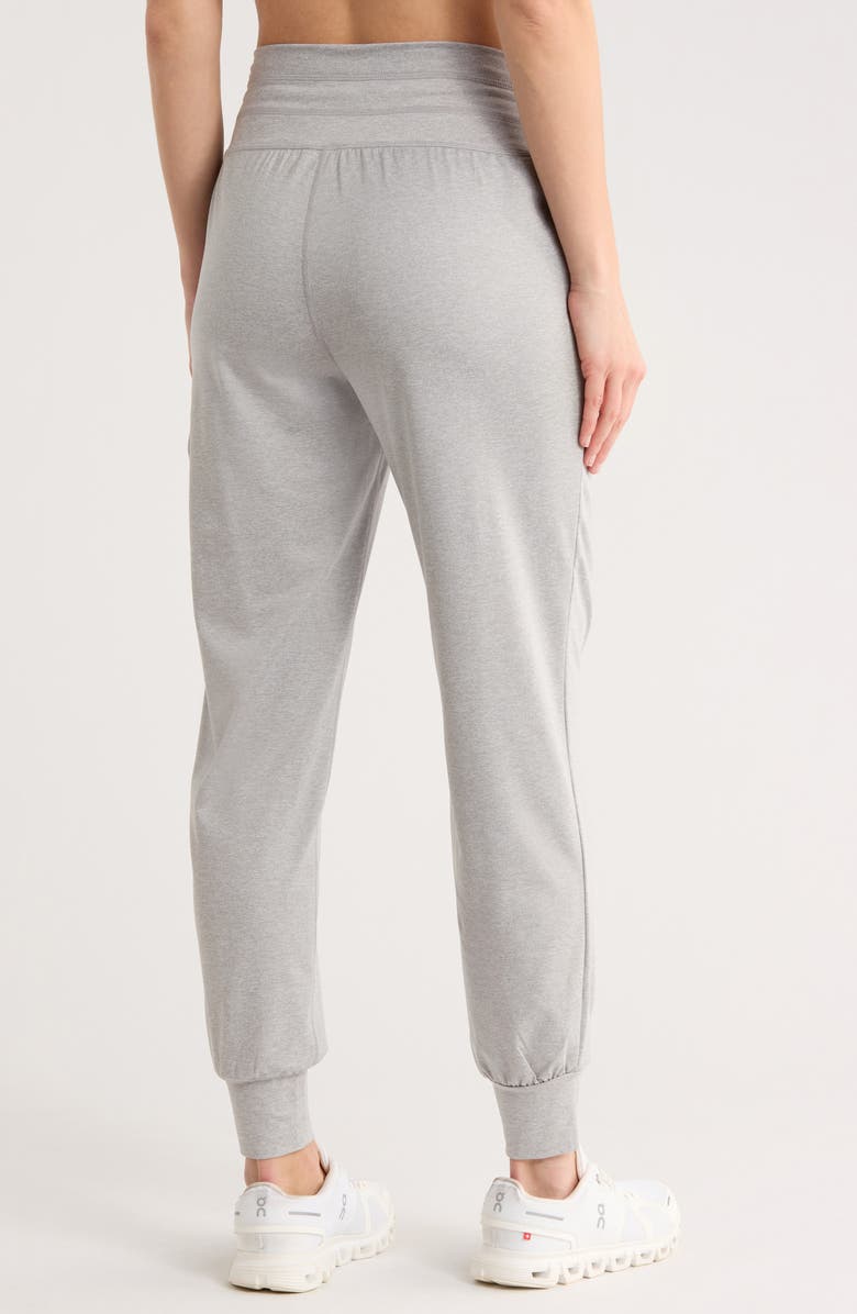 Sweaty Betty Gaia Long Pocket Joggers, Alternate, color, Light Grey