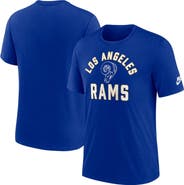 Nike Men's Nike Royal Los Angeles Rams Favorable Timeline Tri-Blend T-Shirt