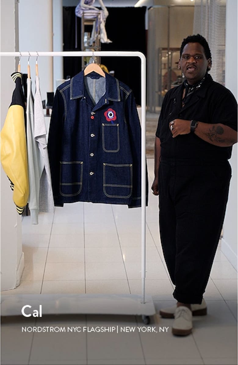 Target Logo Denim Workwear Jacket, sales video thumbnail