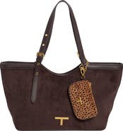 Tahari Amelie Faux Leather Bucket Tote