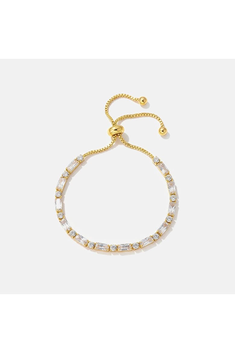 The Wentworth Tennis Bracelet, Main, color, Gold