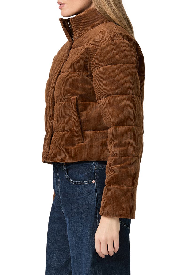 Astor Stretch Cotton Corduroy Puffer Jacket, Alternate, color, COGANC