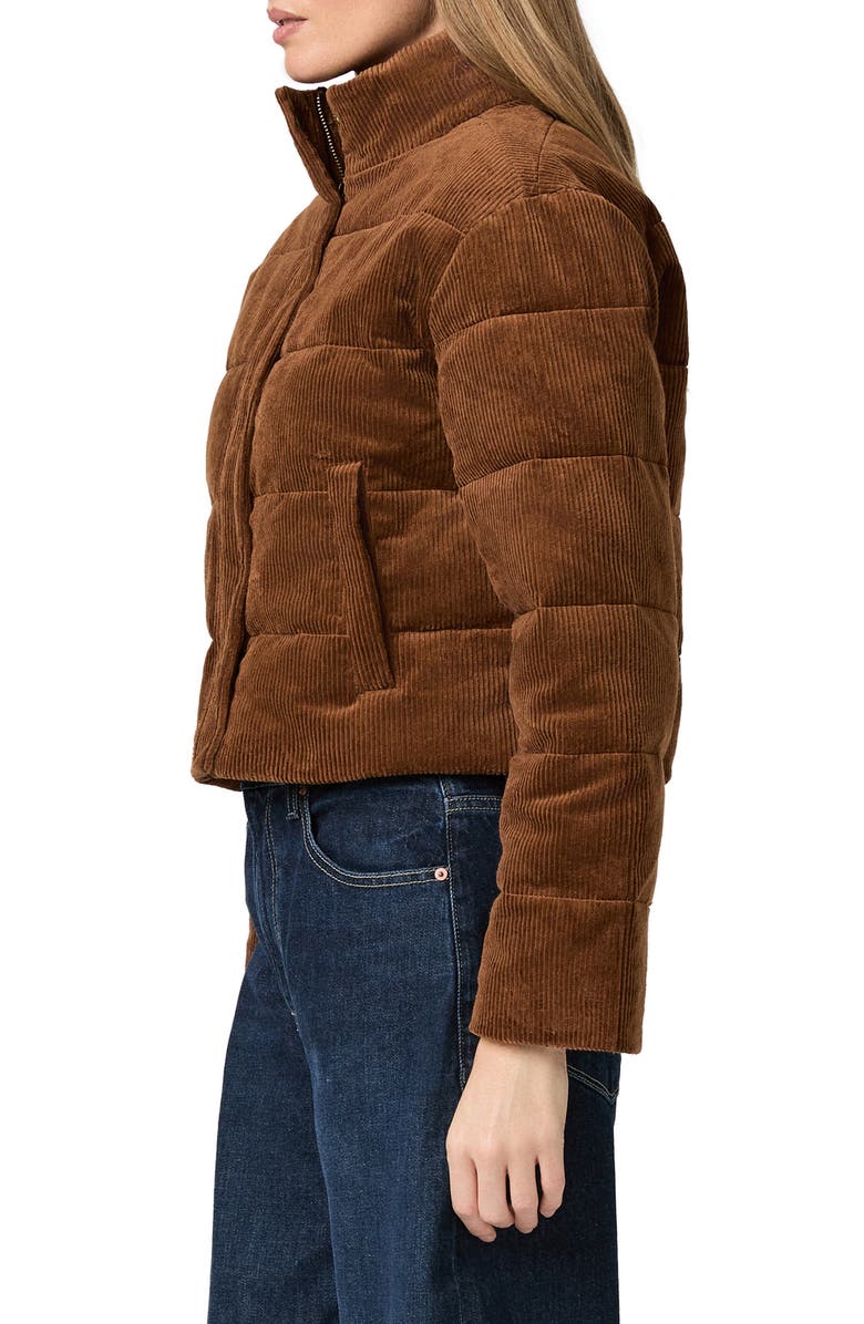 PAIGE Astor Stretch Cotton Corduroy Puffer Jacket, Alternate, color,