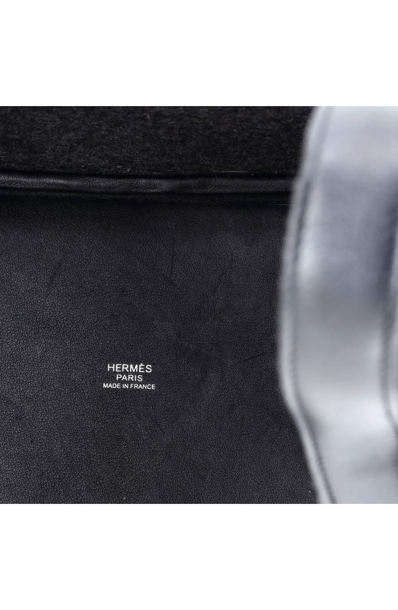 Pre-Owned Hermes Picotin Lock Bag Felt with Leather PM, Alternate, color, Gris Moyen