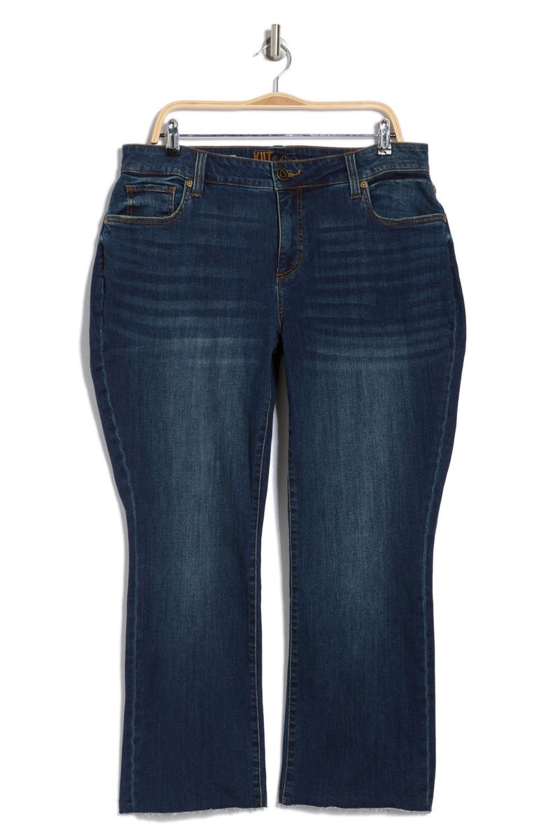 KUT from the Kloth Nikki Kick Flare Jeans, Alternate, color, Acanthus