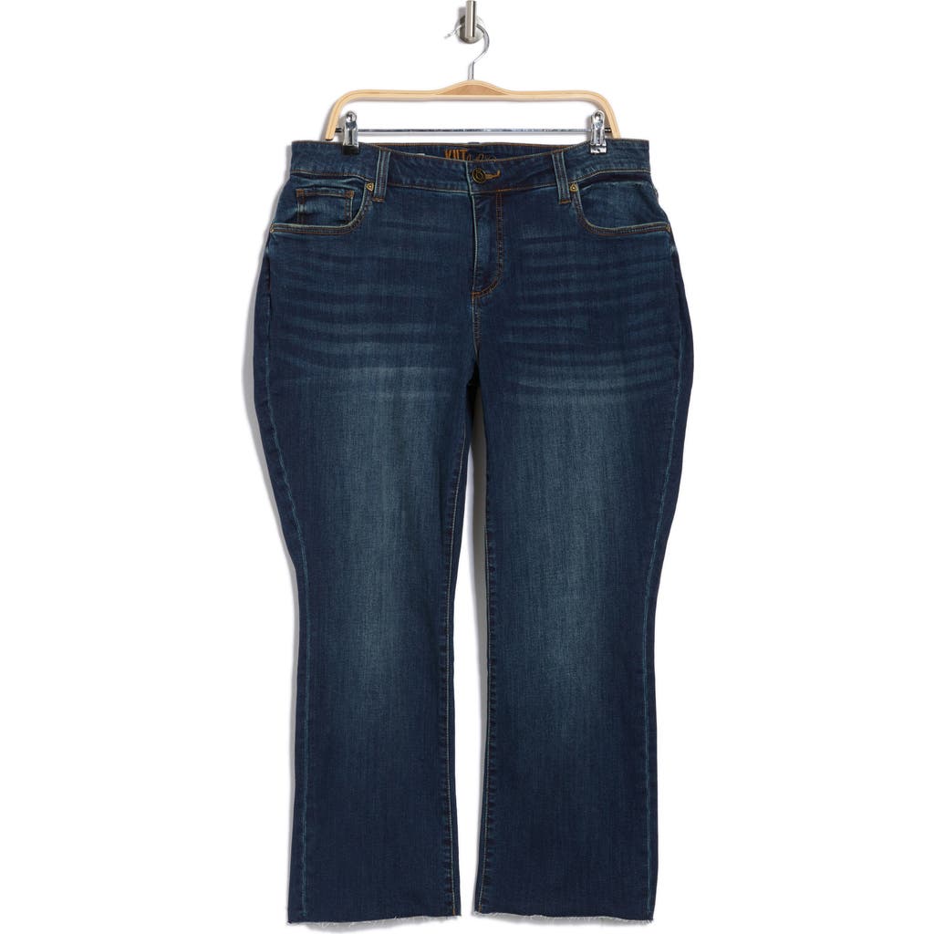 Shop Kut From The Kloth Nikki Kick Flare Jeans In Acanthus
