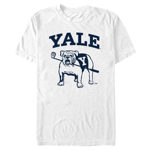 Men's Yale University Handsome Dan Team Golf  Graphic T-Shirt