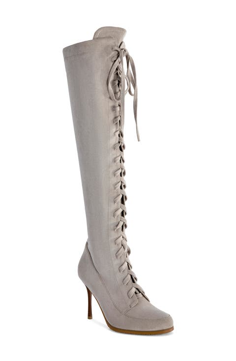 Turner Lace-Up Over the Knee Boot