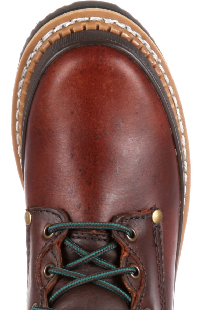 Georgia Boot Steel Toe 6" Work Boot, Alternate, color, Soggy Brown