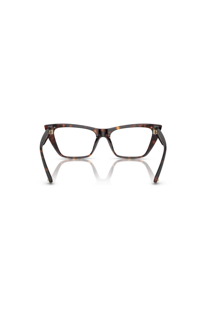 52mm Cat Eye optical glasses, Alternate, color, Tortoise