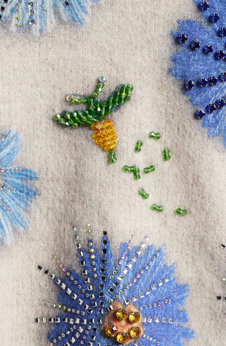 NIKKI LUND Lova Embellished Sweater, Alternate, color, Ivory