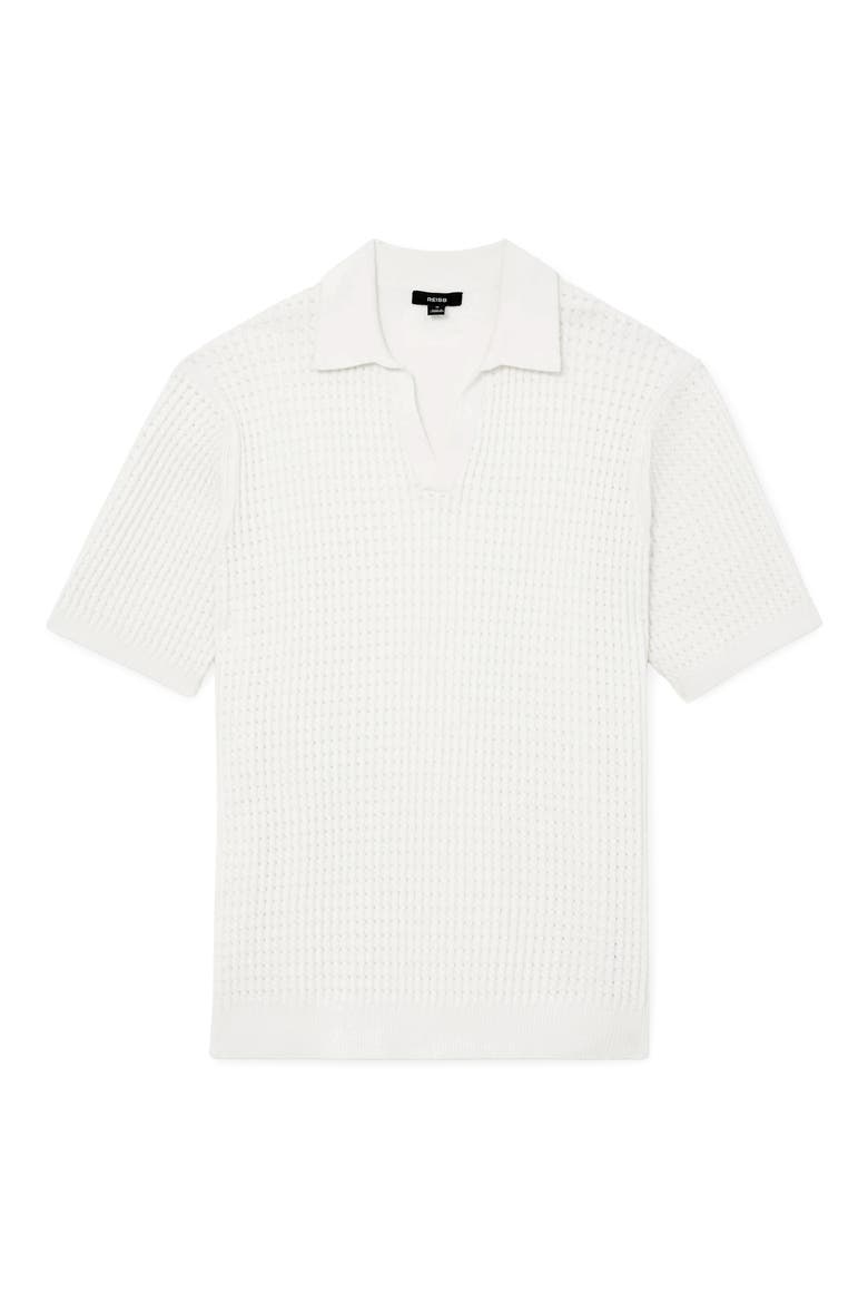 Merit Cotton Blend Polo, Alternate, color, WHITE